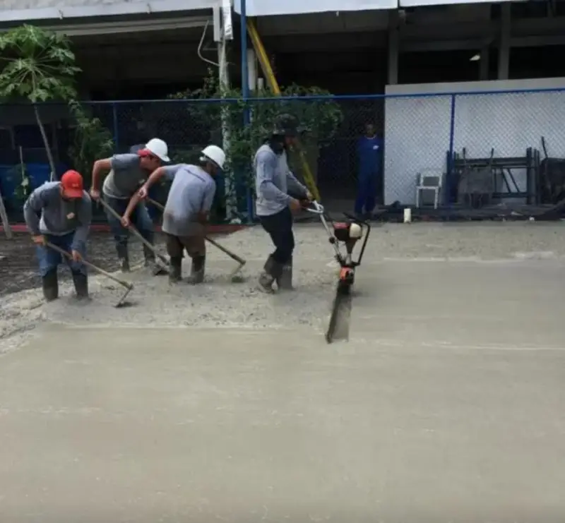 Concretagem de piso