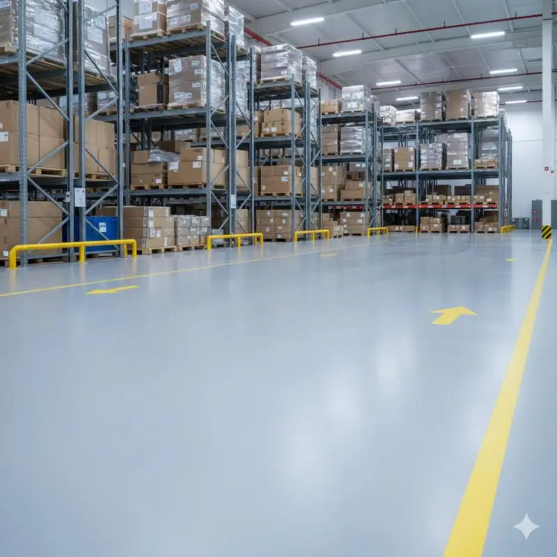 Instalação de revestimento polimérico